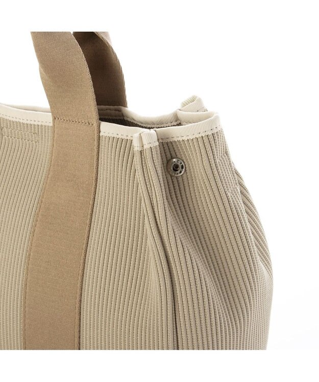 UNBILLION カシュカシュ cachecache / ジャガードニットスクエア2wayトート ベージュ