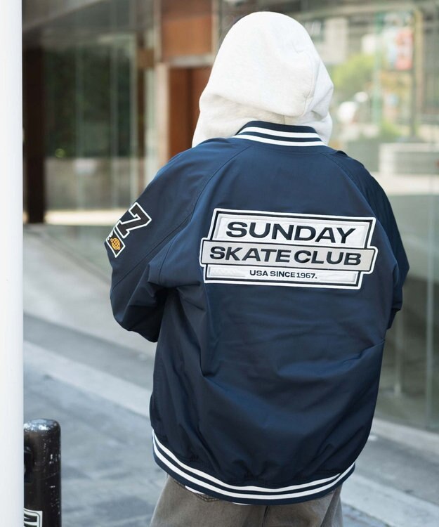 WEGO ワッペンスタジャン ネイビー