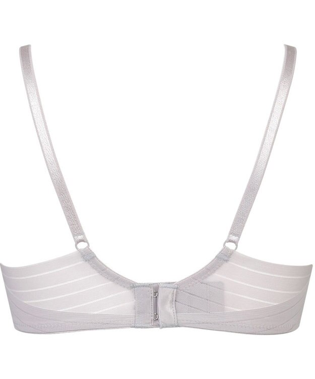 Wing ノンワイヤーブラ 【シンクロブラ】 動いてもズレにくい MB4015 ウイング／ワコール チャコールグレー