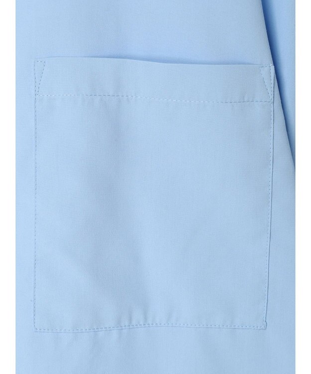 Green Parks いろいろ機能　ドルマンシャツ Sax