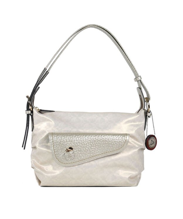 PELLE BORSA 2WAYショルダーバッグ Alive アライブ 4407 シャンパンゴールド