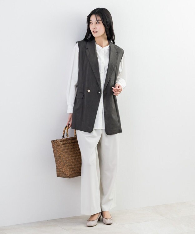 ONWARD Reuse Park 【23区】パンツ春夏 ベージュ