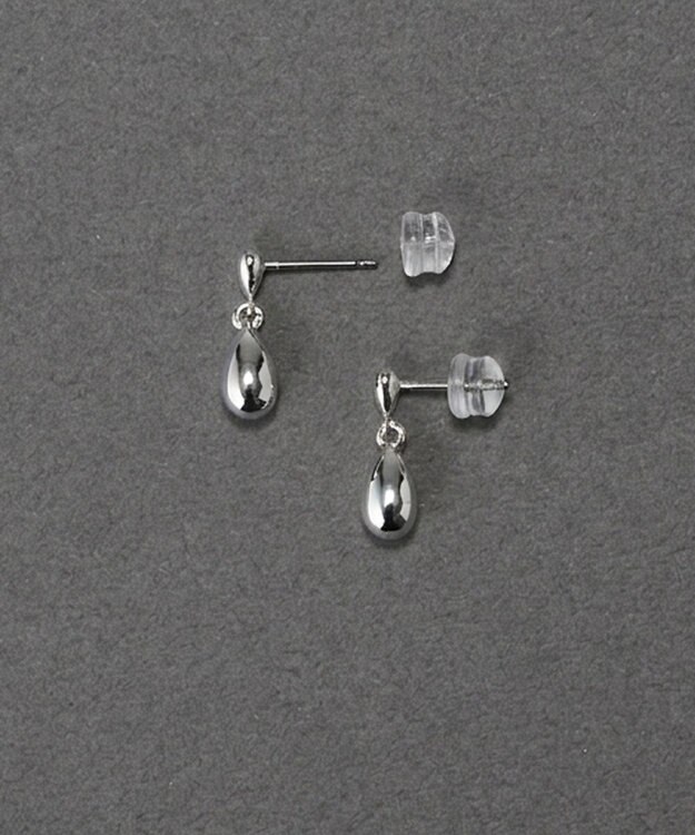 Phoebe 〈金属アレルギー対応〉スイングドロップピアス　シルバー/ニッケルフリー シルバー