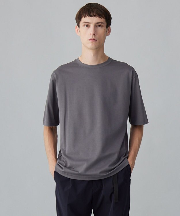 UNFILO MENS 【男女兼用/新色追加】スマート ストレッチ TEE グレー