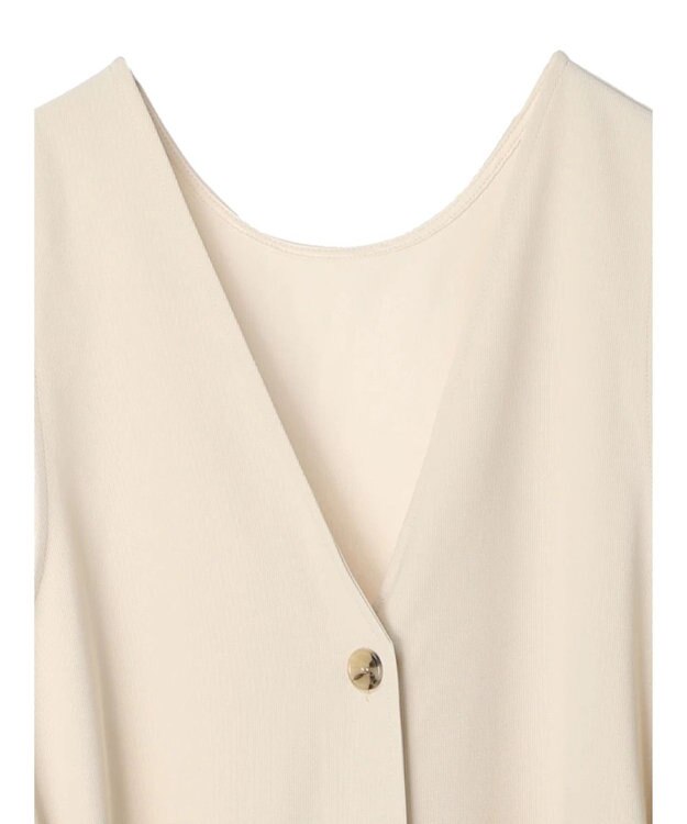 Green Parks ジレにもなる３ＷＡＹジャンパースカート Gray Beige