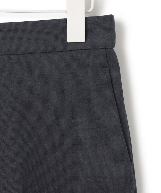 ICB 【接触冷感・UVカット・透け防止・吸水速乾・洗える】 シェルタリングドライオックス ワイドパンツ ブラック系