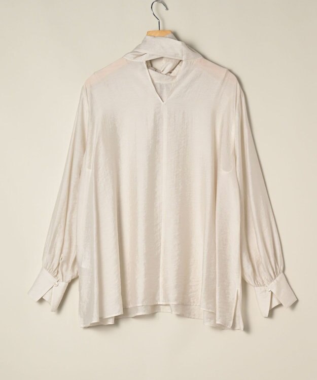 ONWARD Reuse Park 【UNFILO】ブラウス秋冬 オフホワイト