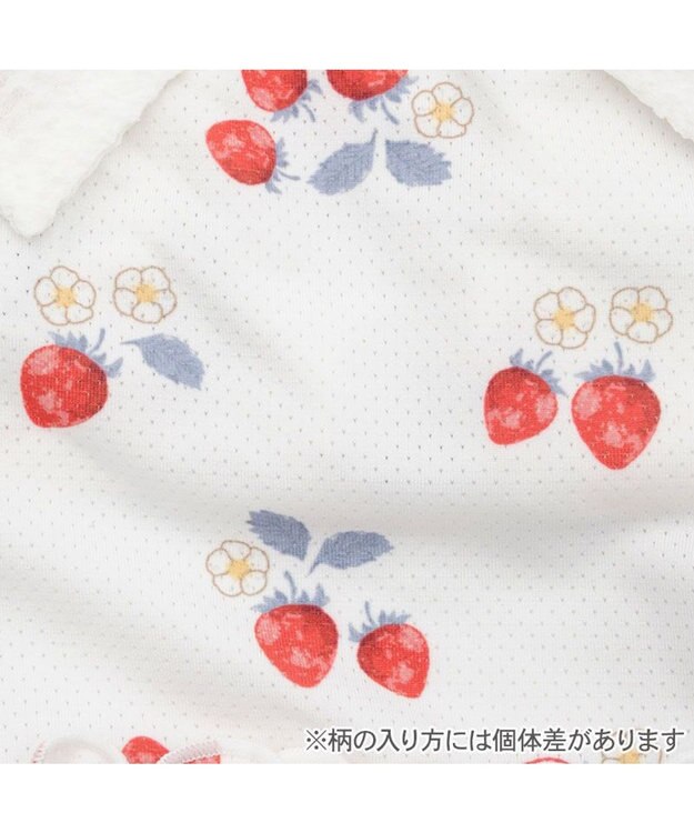 PET PARADISE ペットパラダイス  エコメイド ワンピース 《苺柄》 中型犬 大型犬 ホワイト×レッド