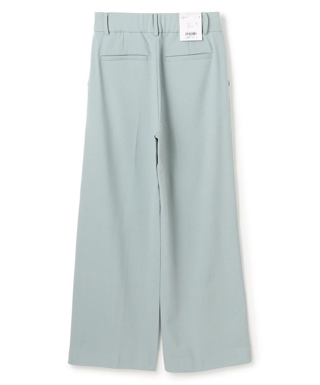 UNFILO 【ウエストゴム/14サイズ展開】beauty warm pants ワイド セージ