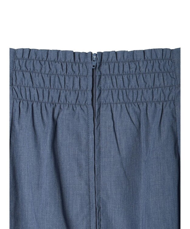 earth music&ecology チューリップヘムティアードスカート Blue