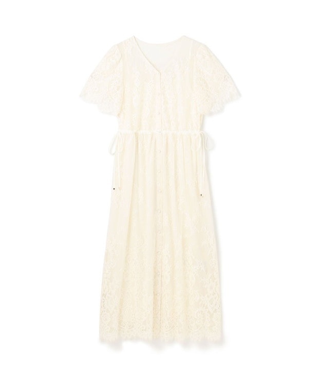 GRACE CONTINENTAL レースドロストワンピース キナリ