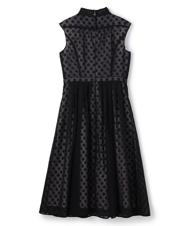 TOCCA SQUARE VEIL DRESS ドレス ブラック系5