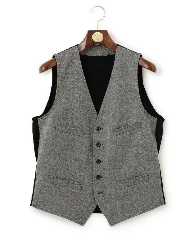 J.PRESS MEN 【マナードホームスパン】サドルベスト グレー系