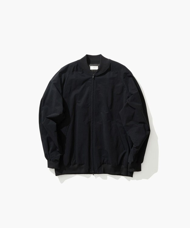 ATON STRETCH WOOLY NYLON | フライトジャケット - UNISEX BLACK