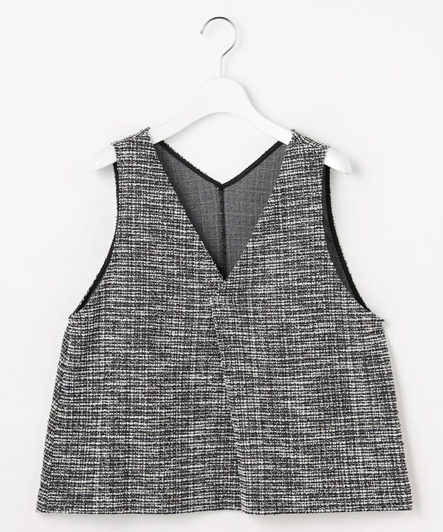 J.PRESS LADIES 【WEB限定】ラメツイード ビスチェ 【WEB限定】モノトーン系