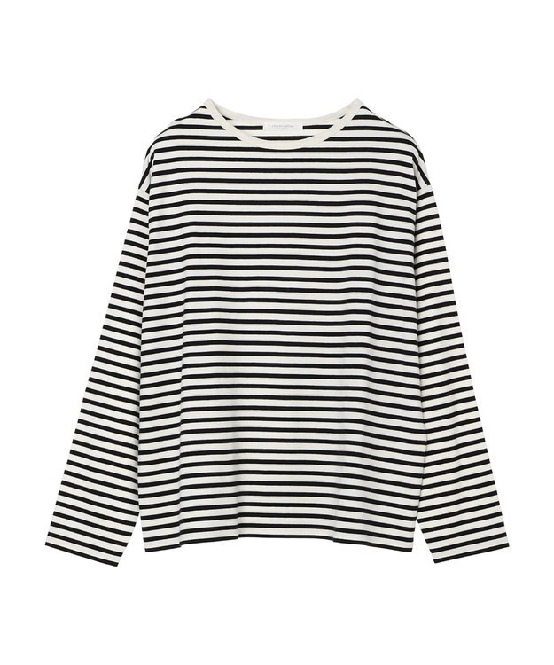 Green Parks ボーダープルオーバー Off White