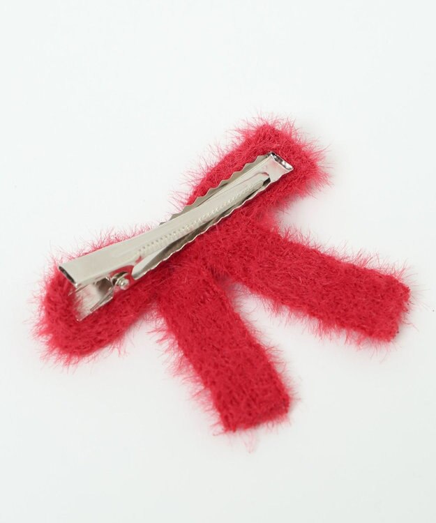 WEGO L2Pシャギーリボンクリップ レッド