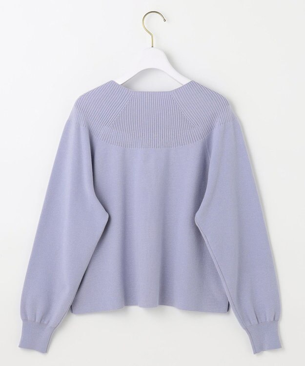 ANY SIS 【洗える】ショート丈 プルオーバー ライトブルー