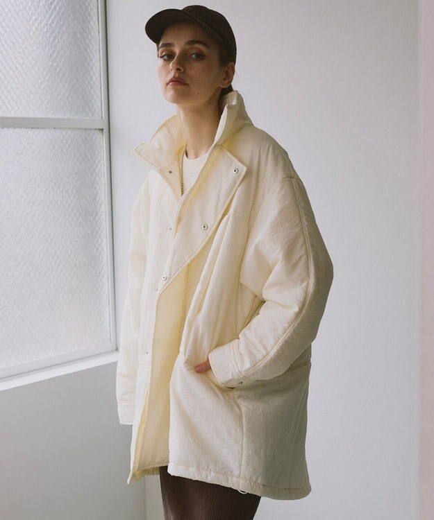 OP／FILA 【ocean pacific】かるポカ モンスターコート オフホワイト