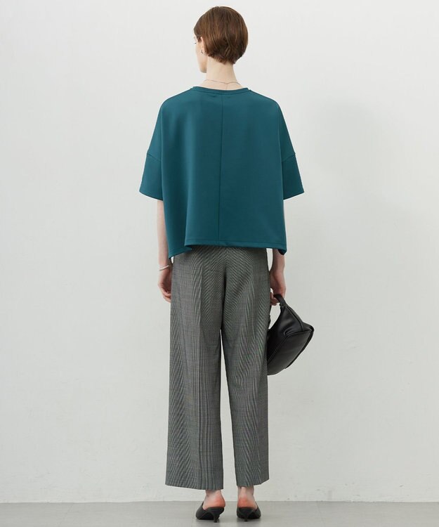 ICB L 【洗える】 エアーダンボール プルオーバー ピーコック系