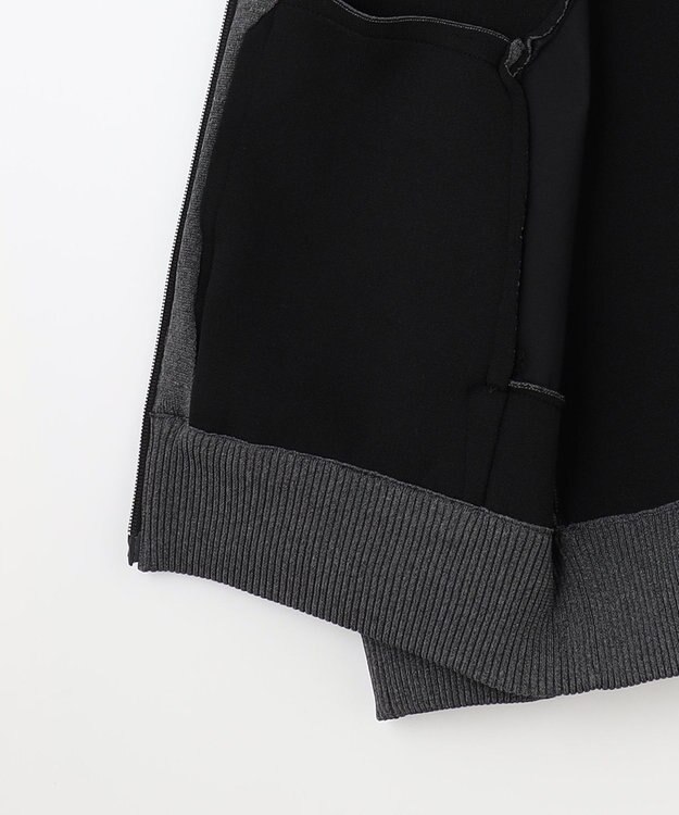 23区GOLF 【MEN/EC限定】ハイブリッド ニットアウター グレー系