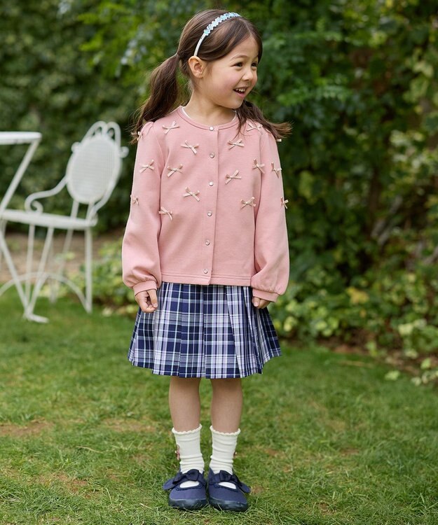 ANY KIDS キラキラお花カチューシャ サックスブルー