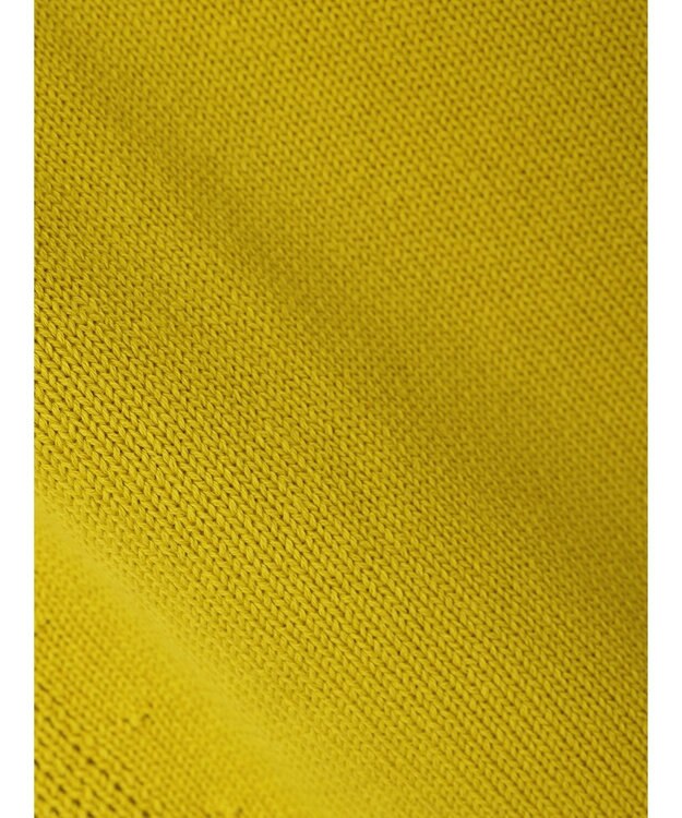 CRAFT STANDARD BOUTIQUE 洗える クルーネックニットベスト Mustard