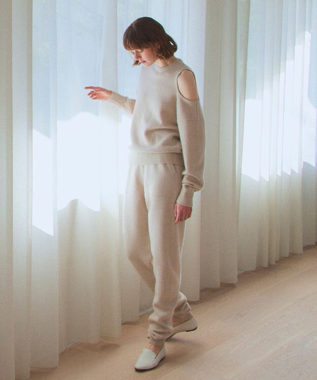 NAVE 【Nave】ウールカシミヤ パンツ ベージュ系