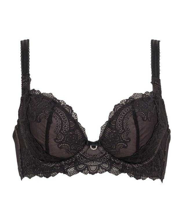 BRADELIS New York 【BRADELIS New York/ 育乳ブラ・STEP2 寄せる】ベルステップ2ブラ24A1 ブラック