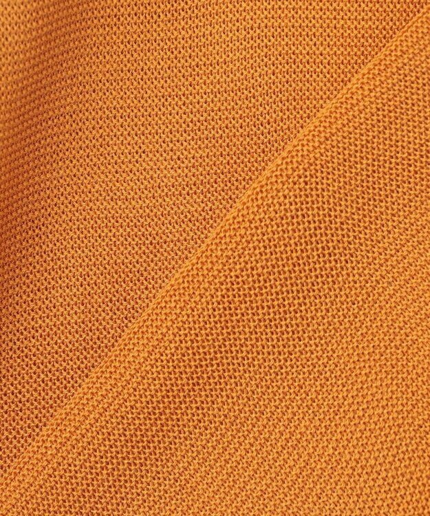 ANY L 【洗濯機可/UVケア/アンチピリング】アクリルガーター バタフライスリーブニット アプリコット