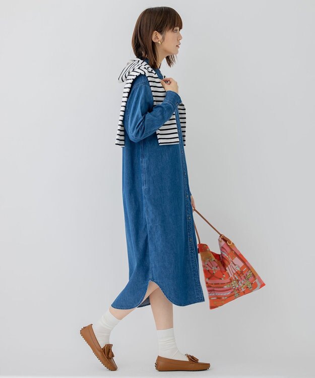 23区 スカーフバッグ スカーレット