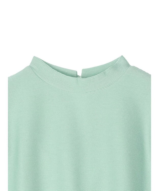 Green Parks リップル袖タックボリュームプルオーバー Sax