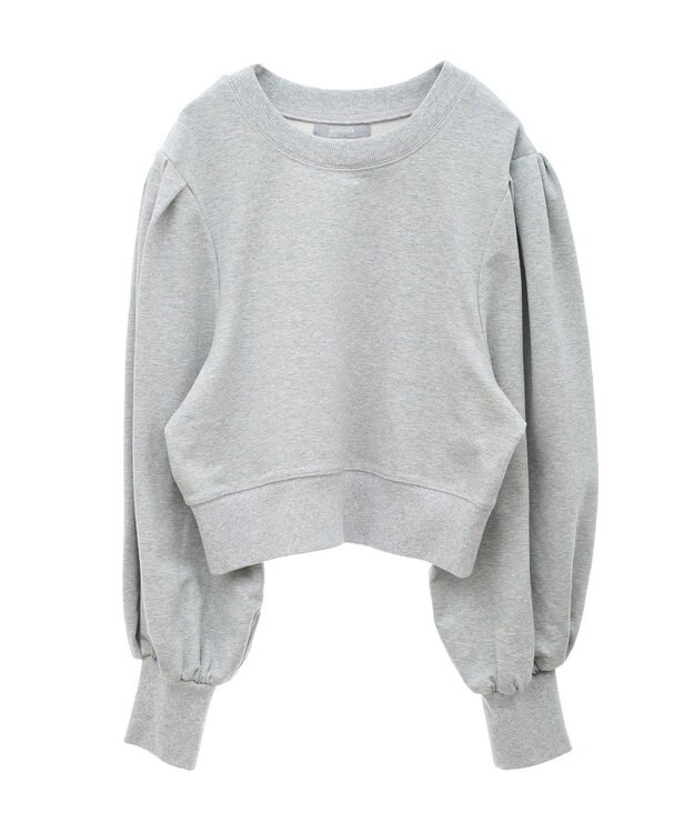 Green Parks ａ．タックスリーブスウェット Gray