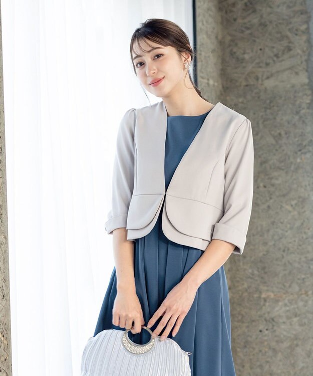 Tiaclasse 【新色追加・洗える】バックリボンジャレロ グレー