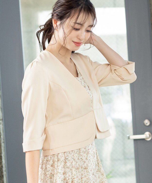 Tiaclasse 【新色追加・洗える】バックリボンジャレロ アイボリー