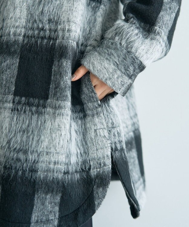 YECCA VECCA スライバーCPOジャケット Black