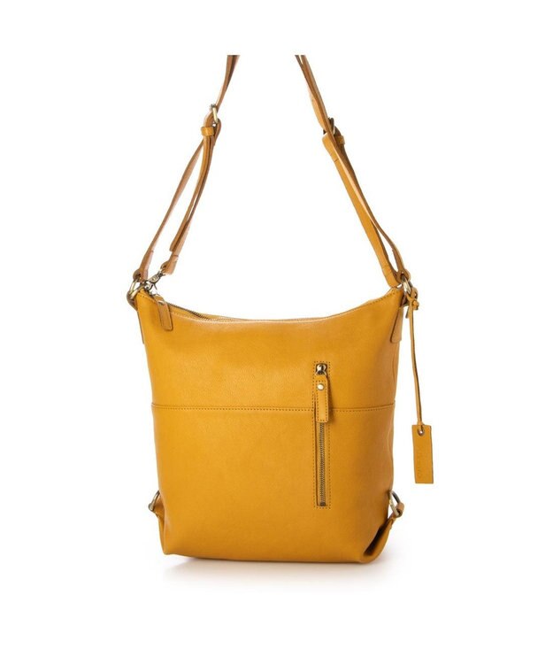 UNBILLION アトランタ ATLANTA / 牛革2wayリュック イエロー