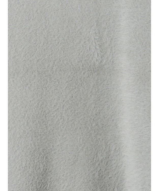 Te chichi ダブルフェイスフェザーカーディガン グレー