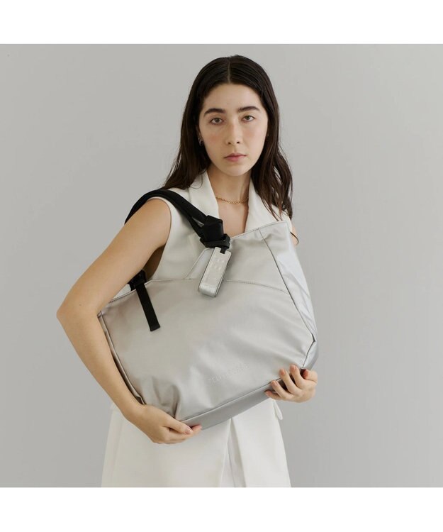 PELLE BORSA ビッグトートバッグ Cheers チアーズ 5209 シルバー