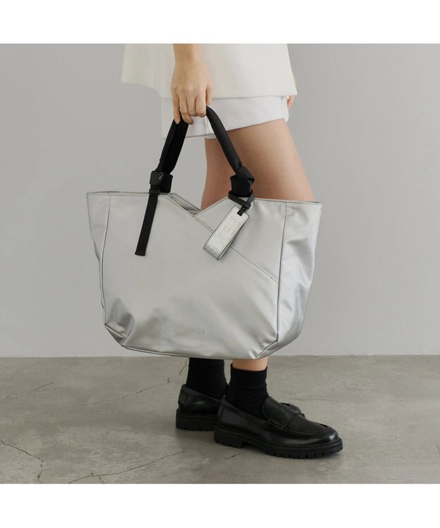 PELLE BORSA ビッグトートバッグ Cheers チアーズ 5209 シルバー