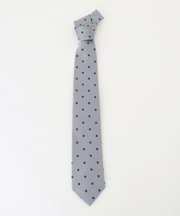 J.PRESS MEN 【FRESHERS COLLECTION】小紋ネクタイ グレー系7