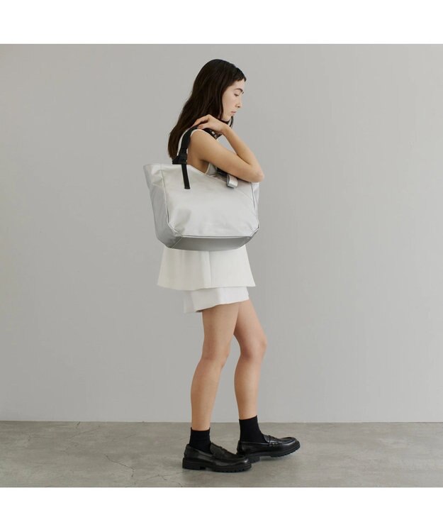 PELLE BORSA ビッグトートバッグ Cheers チアーズ 5209 シルバー