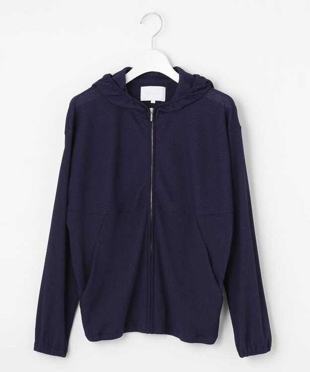23区GOLF 【WOMEN】【23Fondation/WEB&一部店舗限定】フーディ パーカー ネイビー系