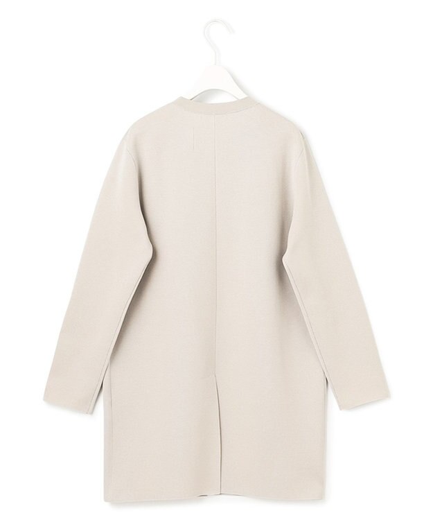 ICB L 【洗える】 アセテートミラノ ロングカーディガン トープ系