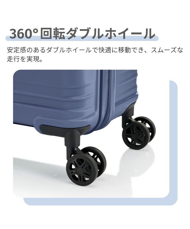 Samsonite アメリカンツーリスター スーツケース 35L スカイレット スピナー50 SKYLETTE ブルー