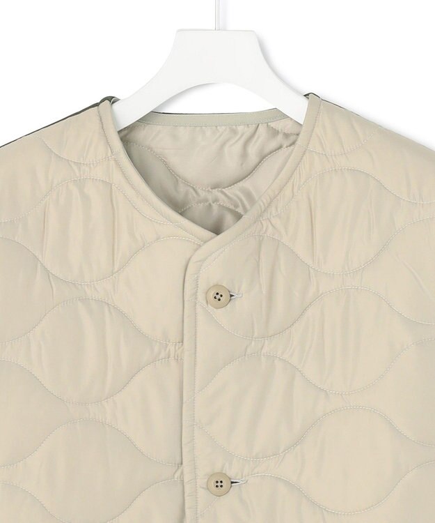 J.PRESS YORK STREET 【UNISEX】ライナーキルティング ブルゾン ベージュ系