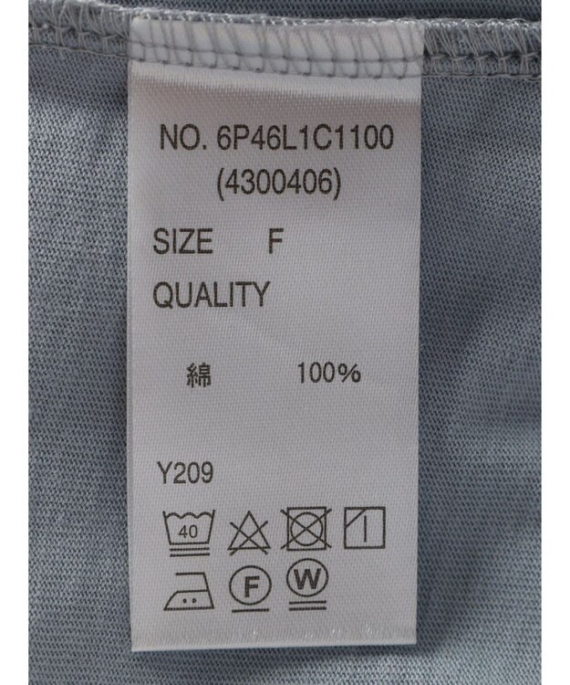 Green Parks ・ＳＵＧＡＲ　ＳＰＯＯＮ【ＣＯＯＬ】フレンチスリーブＴＥＥ Blue