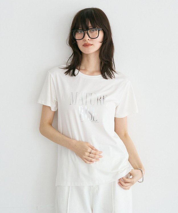 YECCA VECCA 【接触冷感】メッセージロゴTee A
