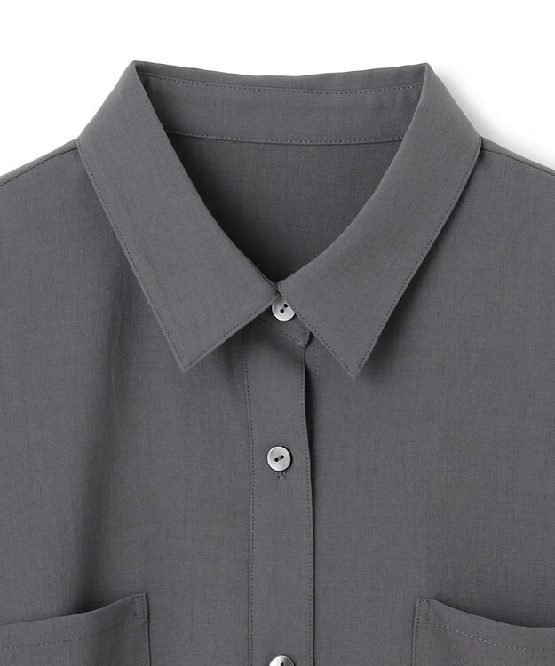 uncrave 新色追加！ドライタッチトロ ショートシャツ スレート