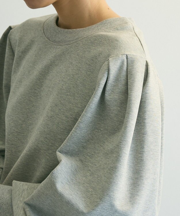 Green Parks ａ．タックスリーブスウェット Gray
